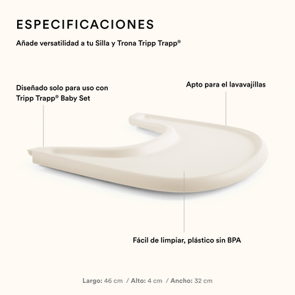 Bandeja para Silla Tripp Trapp® - Vanilla White | Stokke