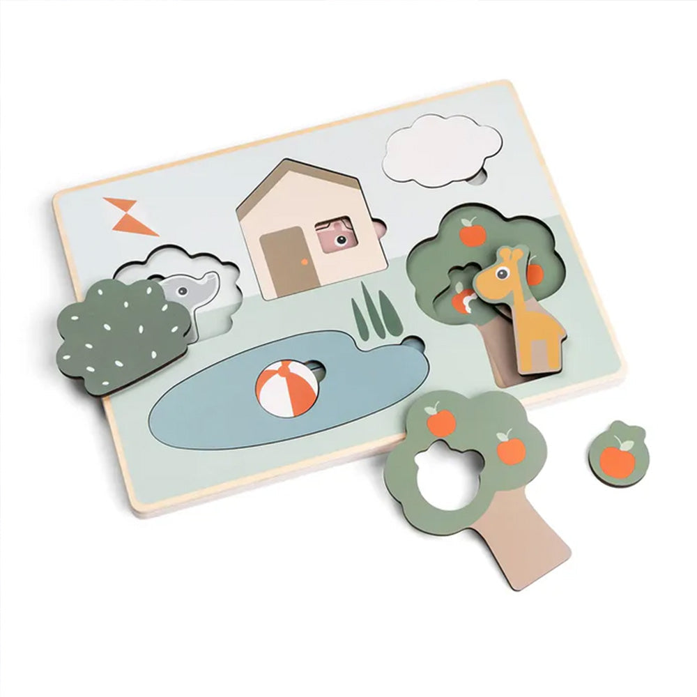 Rompecabezas en Capas Deer Friends - Varios Colores