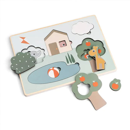 Rompecabezas en Capas Deer Friends - Varios Colores
