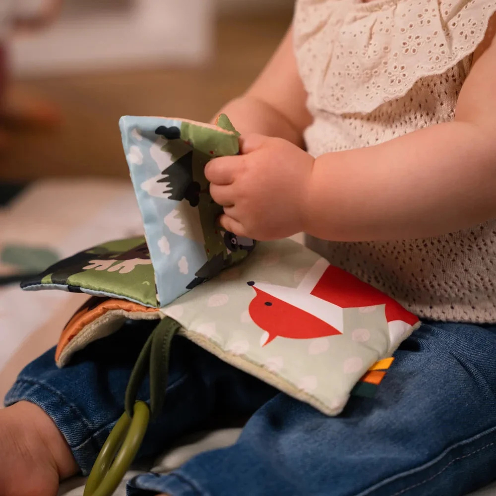 Libro de Tela para Bebé - Bosque | Little Big Friends