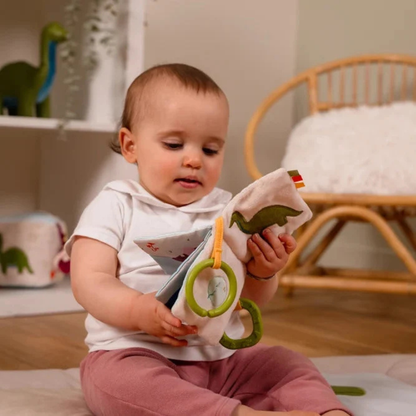 Libro de Tela para Bebé - Dinosaurio | Little Big Friends