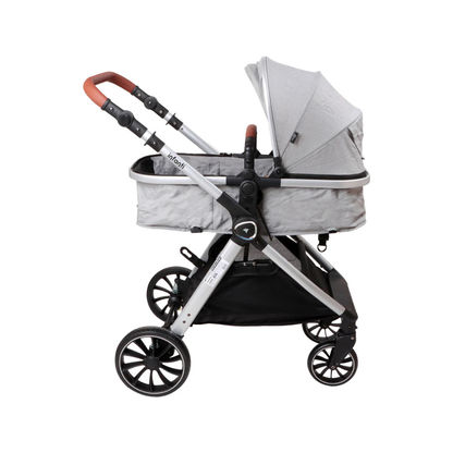 Coches Travel System Romanzo X1-D - Gris | Infanti
