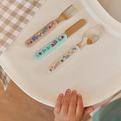 Set de Cubiertos Infantiles Steel Cutlery - Dreamland | Miniland
