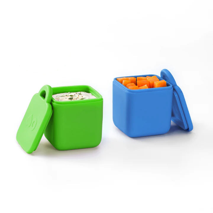 OmieDip - Set de Contenedores Herméticos para OmieBox® - Sea Blue/Green | Omie