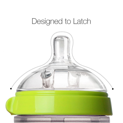Pack de 2 Mamaderas Comotomo 150ml - Verde | Comotomo