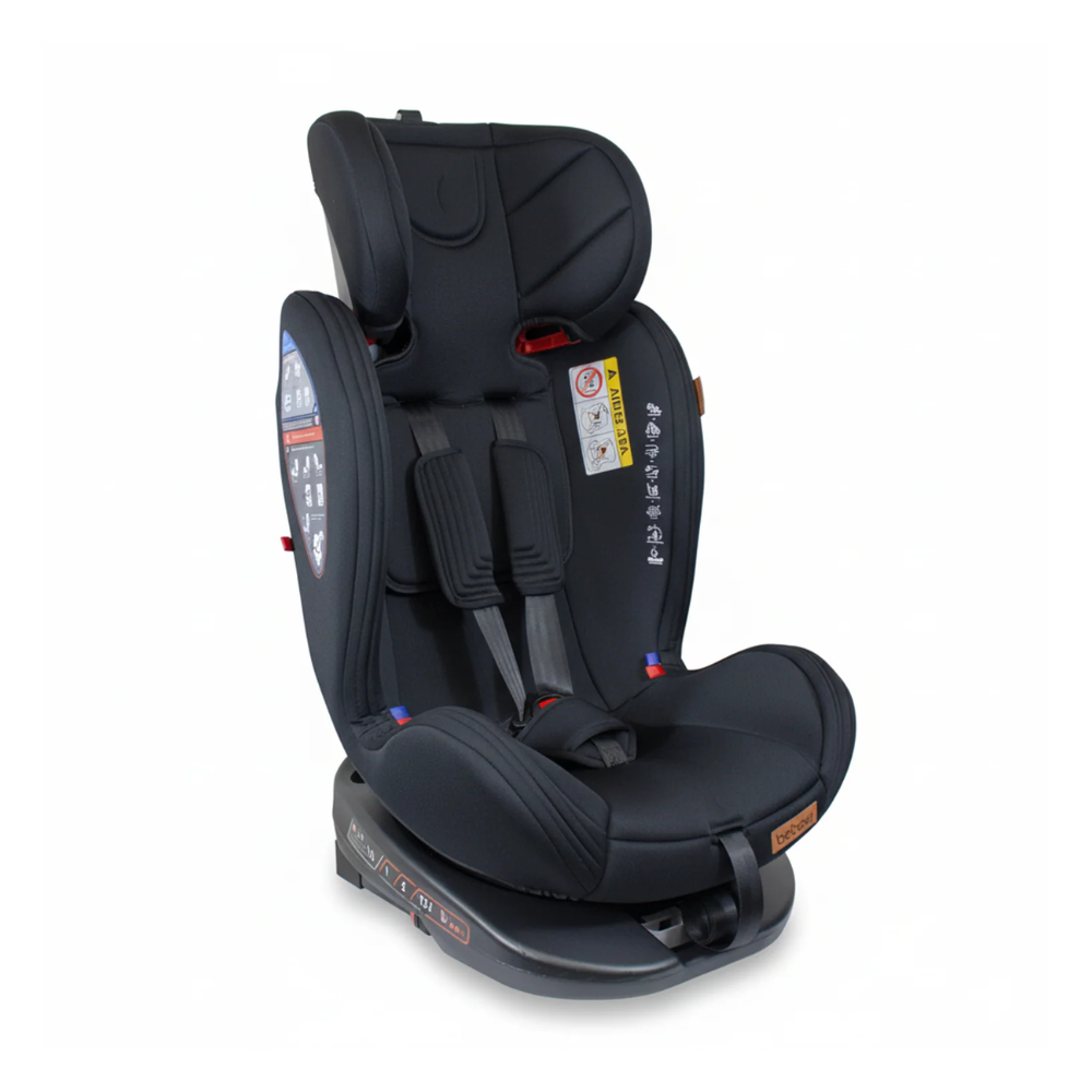 Silla de Auto Saturn 360° Premium - Negro | Bebesit