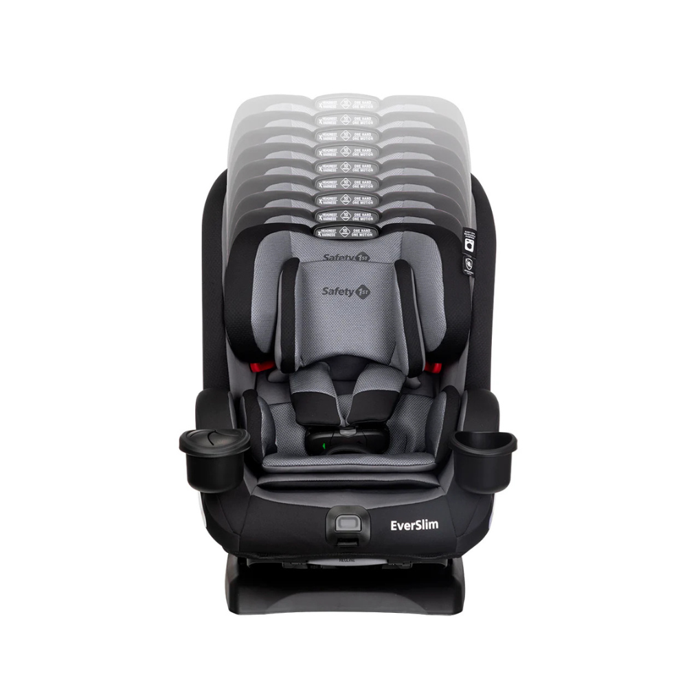 Silla de Auto Convertible Everslim - Negro | Safety 1st