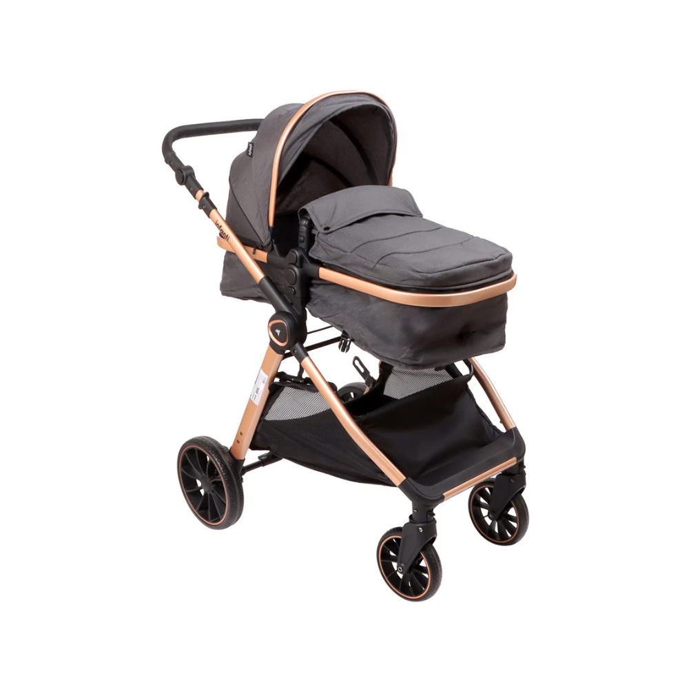 Coches Travel System Romanzo X1-D - Black | Infant
