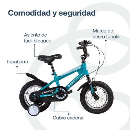 Bicicleta Infantil Canyon - Verde | Bebesit