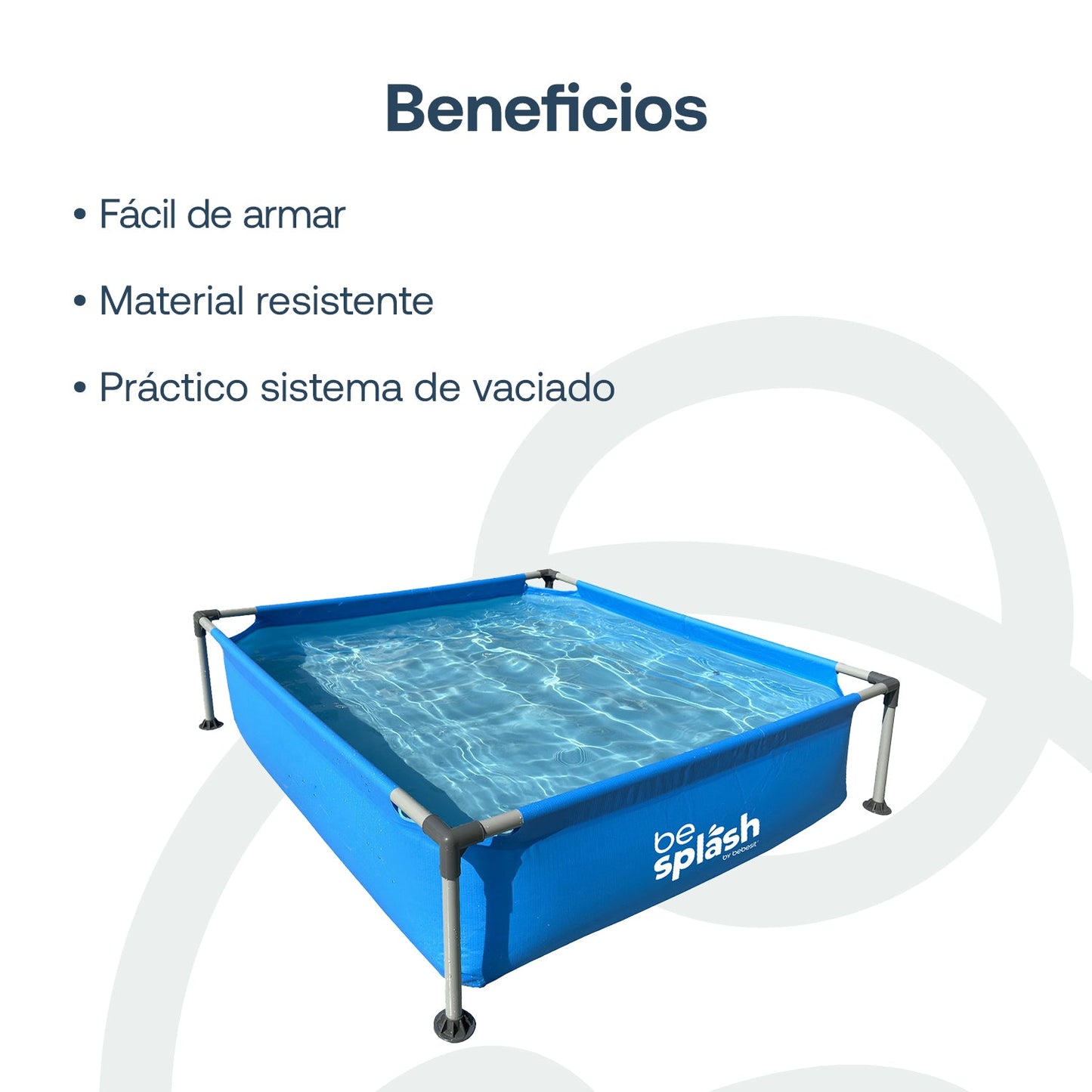 Piscina Estructural infantil de Bebé Be Splash | Bebesit