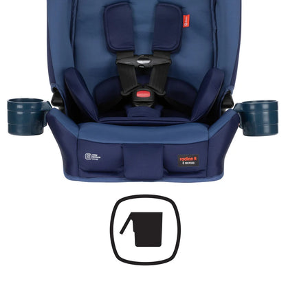 Silla de Auto Convertible Diono Radian® 3R - Edición Limitada - Oleada Azul