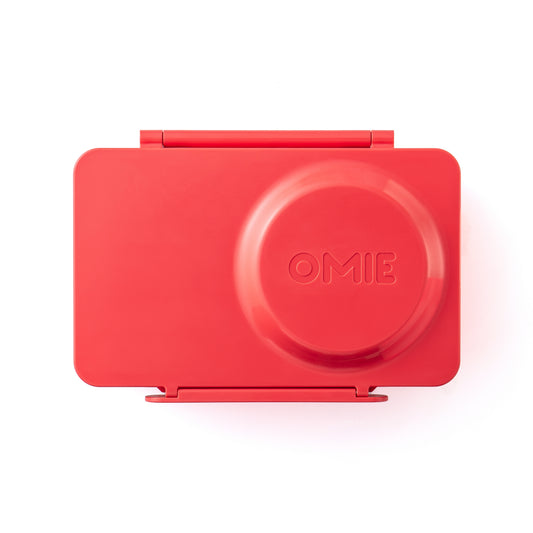 OmieBox UP® – Lonchera Térmica Infantil con Termo Integrado - Cherry Pink | Omie