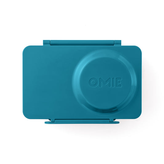 OmieBox UP® – Lonchera Térmica Infantil con Termo Integrado - Teal Green | Omie