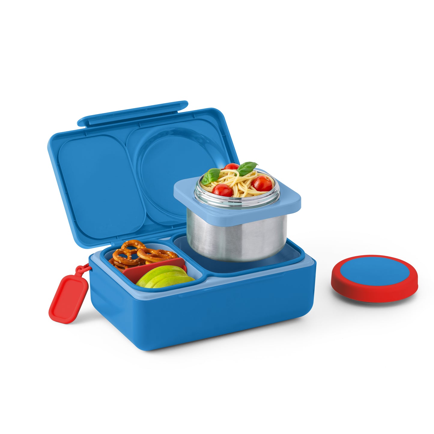 OmieBox UP® – Lonchera Térmica Infantil con Termo Integrado - Cosmic Blue | Omie