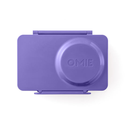 OmieBox UP® – Lonchera Térmica Infantil con Termo Integrado - Galaxy Purple | Omie