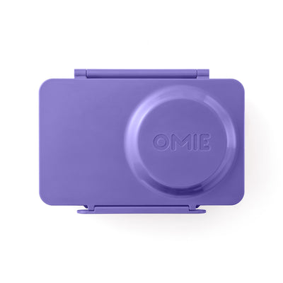 OmieBox UP® – Lonchera Térmica Infantil con Termo Integrado - Galaxy Purple | Omie