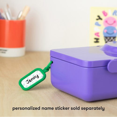 OmieBox UP® – Lonchera Térmica Infantil con Termo Integrado - Galaxy Purple | Omie