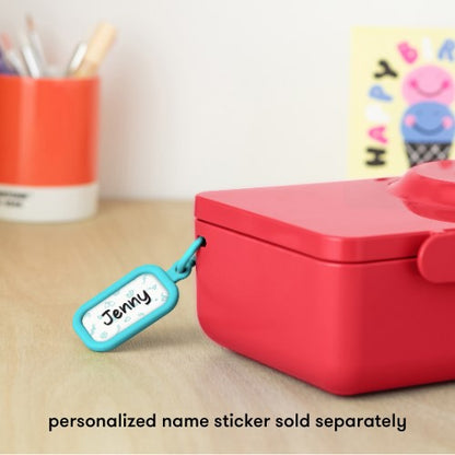 OmieBox UP® – Lonchera Térmica Infantil con Termo Integrado - Cherry Pink | Omie