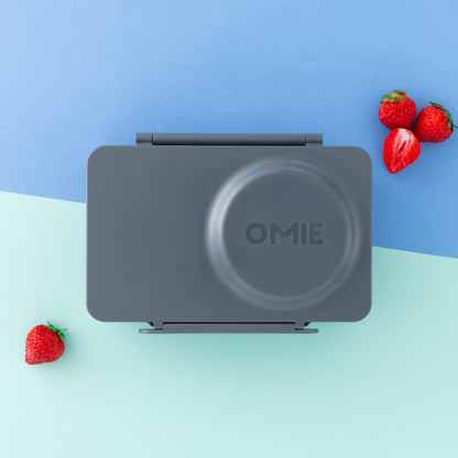 OmieBox UP® – Lonchera Térmica Infantil con Termo Integrado - Graphite | Omie