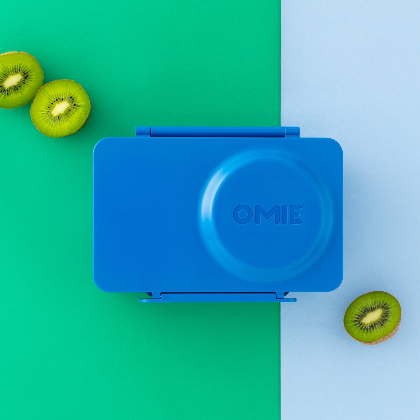 OmieBox UP® – Lonchera Térmica Infantil con Termo Integrado - Cosmic Blue | Omie