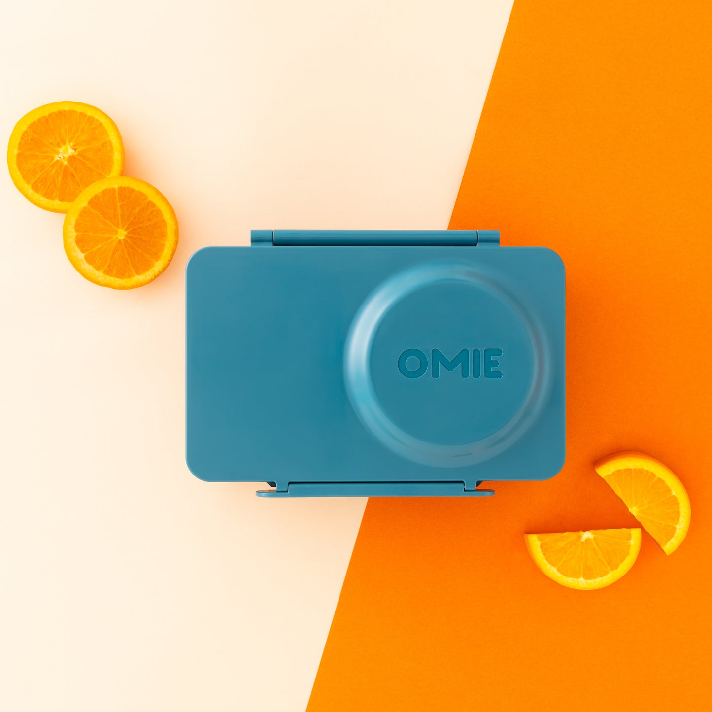 OmieBox UP® – Lonchera Térmica Infantil con Termo Integrado - Teal Green | Omie