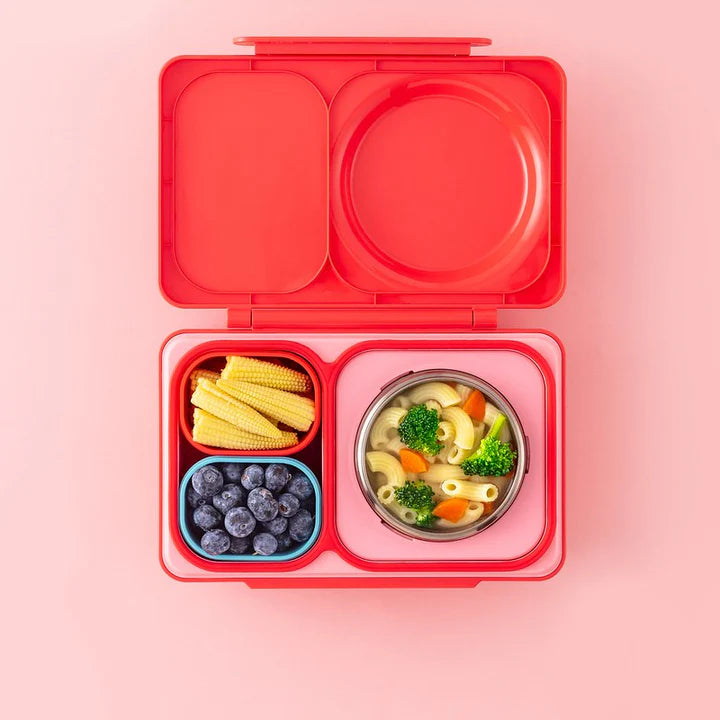 OmieBox UP Dip Containers - Set de Contenedores Herméticos para OmieBox UP® - Pink/Teal | Omie