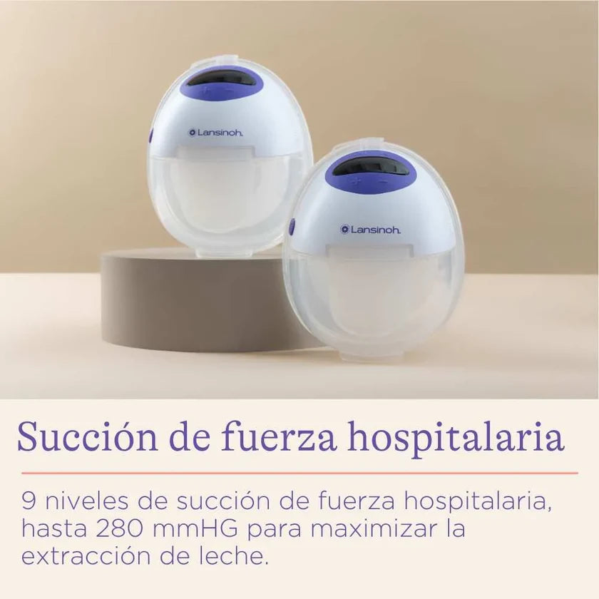 Extractor Eléctrico Portátil DiscreetDúo Flow | Lansinoh