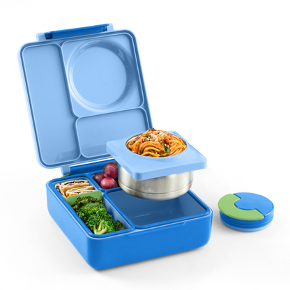 OmieBox® – Lonchera Térmica Infantil con Termo Integrado - Sea Blue | Omie