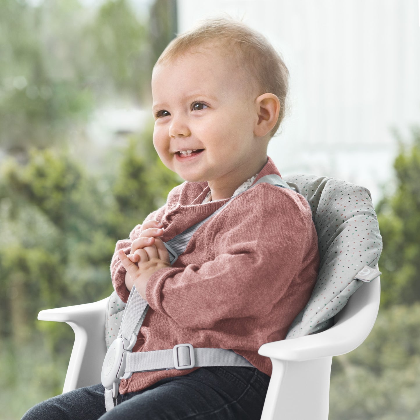 Cojín para Silla de Comer Clikk® - Nordic Greyᵘˢ | Stokke