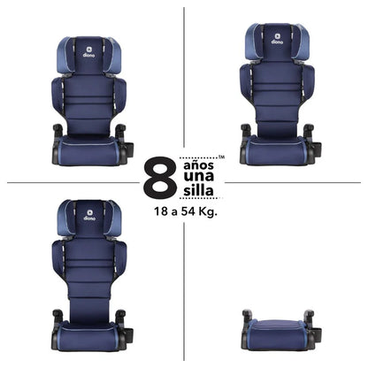 Butaca Connect3® RXT 2-in-1 High-Back Booster - Blue Surge | Diono
