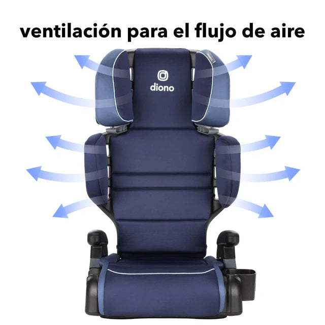 Butaca Connect3® RXT 2-in-1 High-Back Booster - Blue Surge | Diono