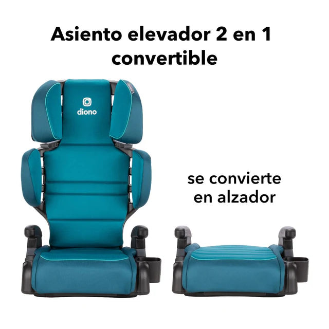 Butaca Connect3® RXT 2-in-1 High-Back Booster -  Blue Razz Ice | Diono