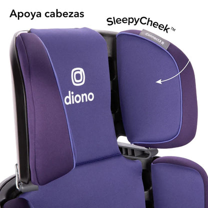 Butaca Connect3® RXT 2-in-1 High-Back Booster -  Purple Wildberry | Diono