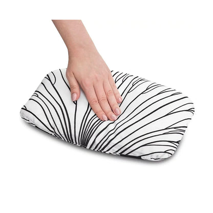 Enock Chair Cushion - Black and White