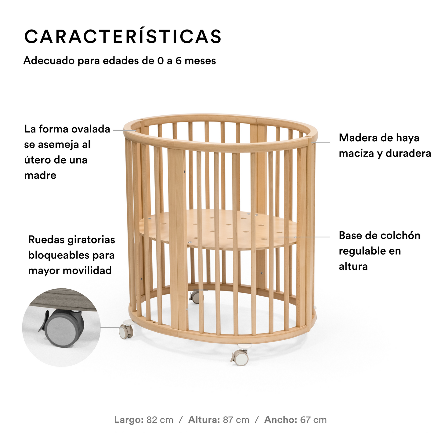 Cuna Sleepi™ Mini - Natural | Stokke