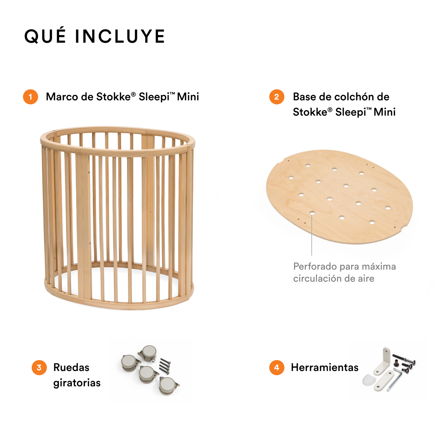 Cuna Sleepi™ Mini - Natural | Stokke