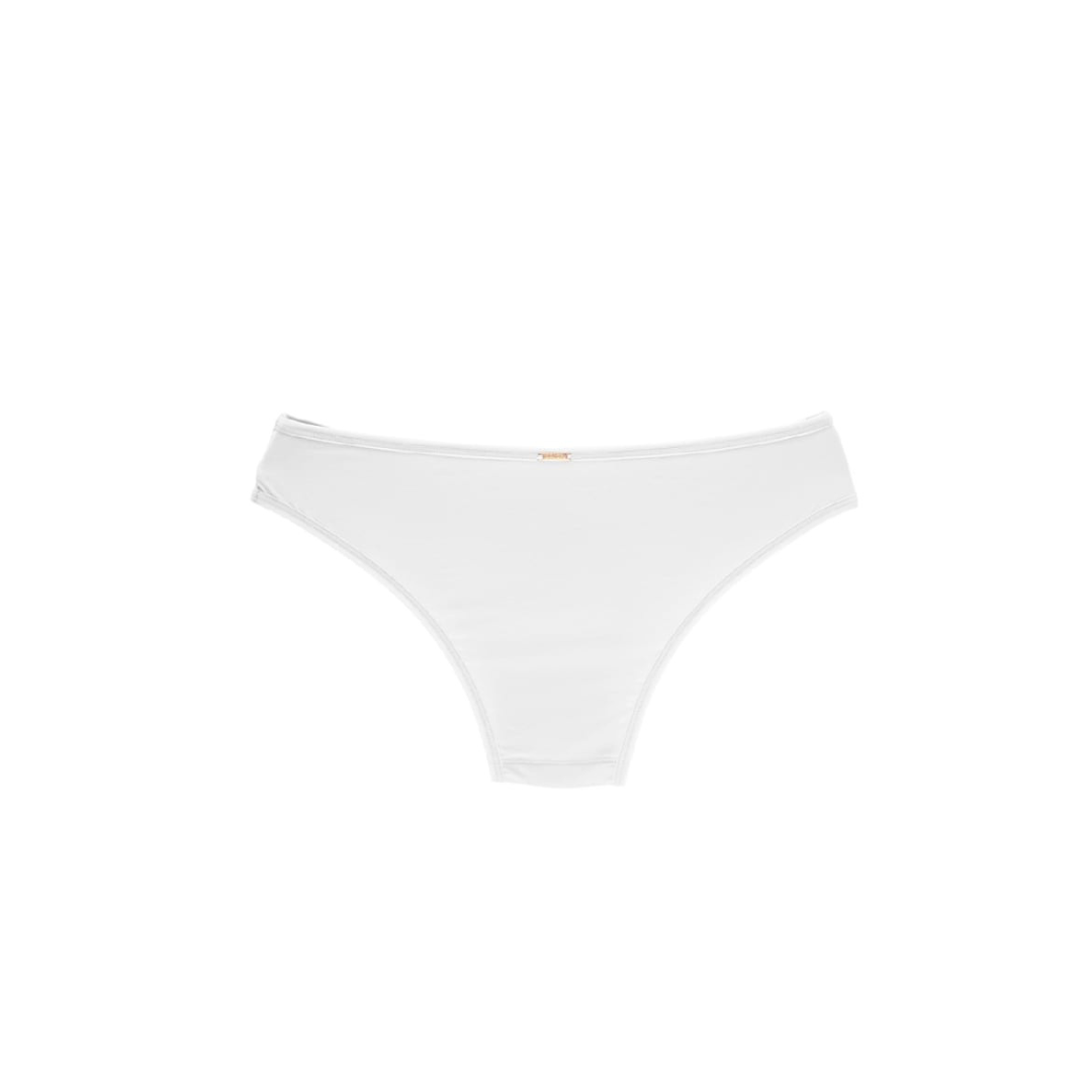 Lace Maternity Panties - White