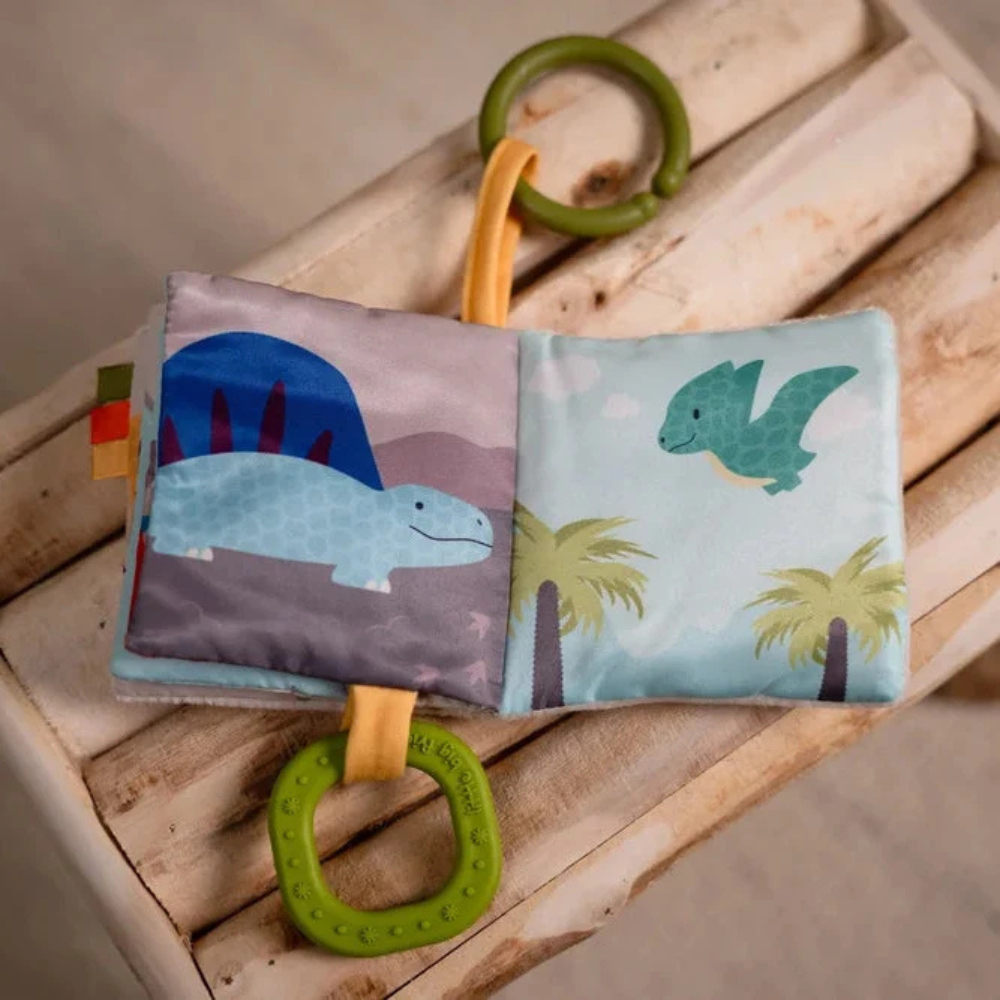 Libro de Tela para Bebé - Dinosaurio | Little Big Friends