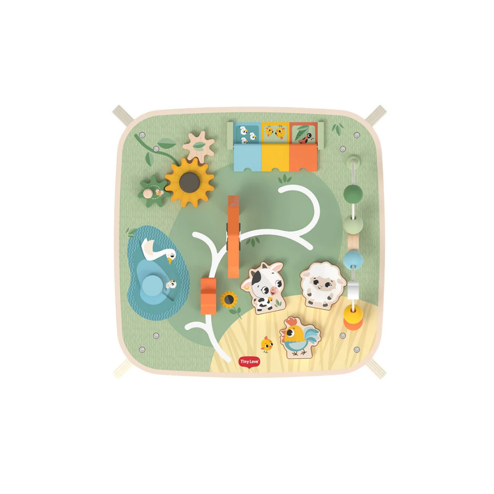 Mesa de Actividades de Madera - Farmers Fun Day | Tiny Love
