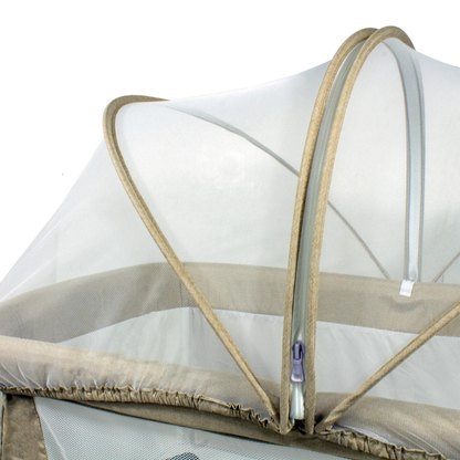 Cuna Colecho Easy LX con Mosquitero - Beige | Bebesit