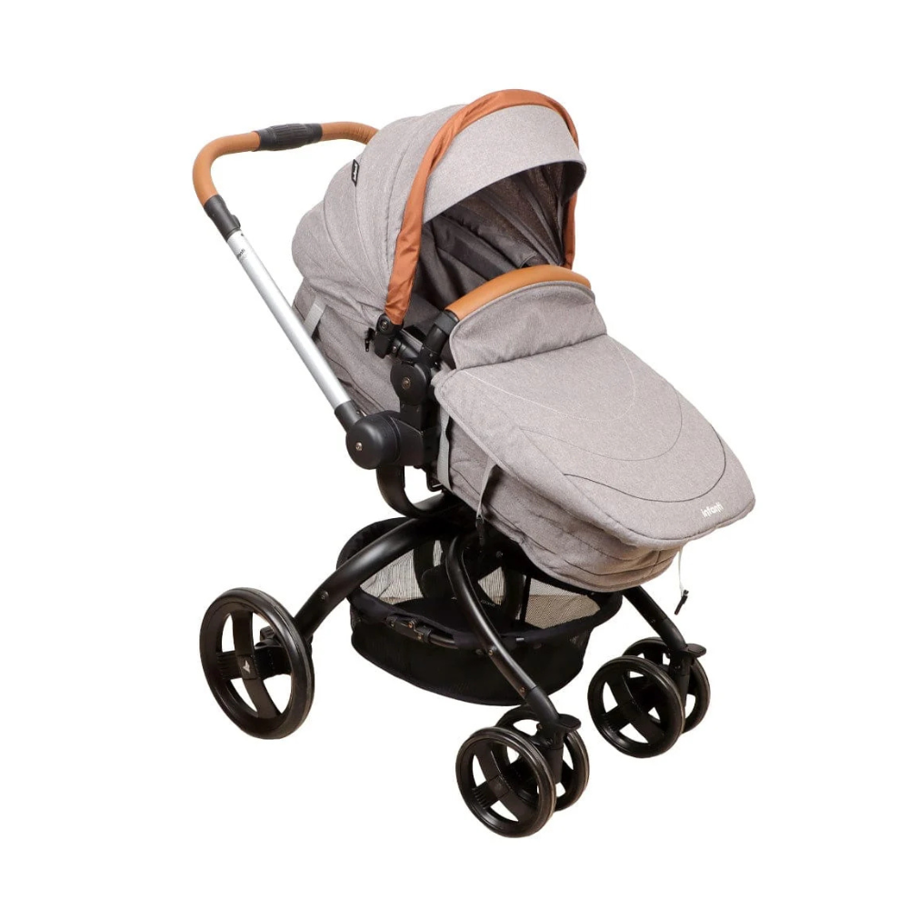 Coche Travel System New I-Giro 2G - Gray/Silver | Infanti