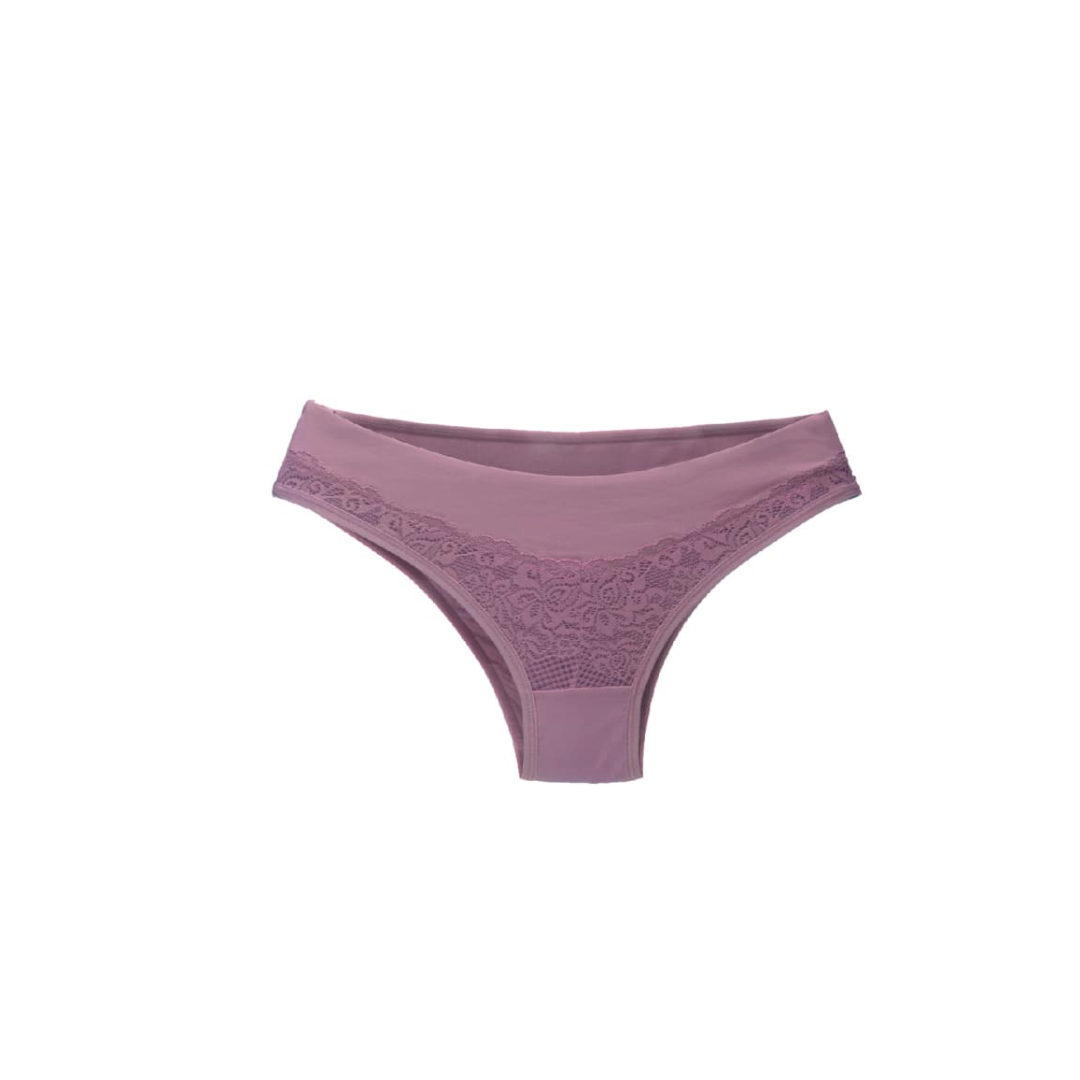 Lace Maternity Panties - Purple