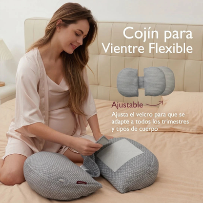 Almohada de Embarazo con Apoyo Lateral | MomCozy