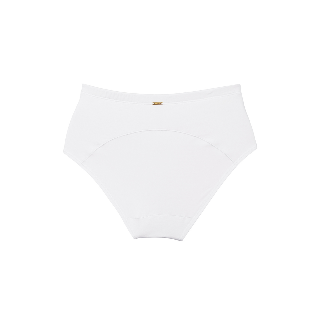 Microfiber Postpartum Panties - White