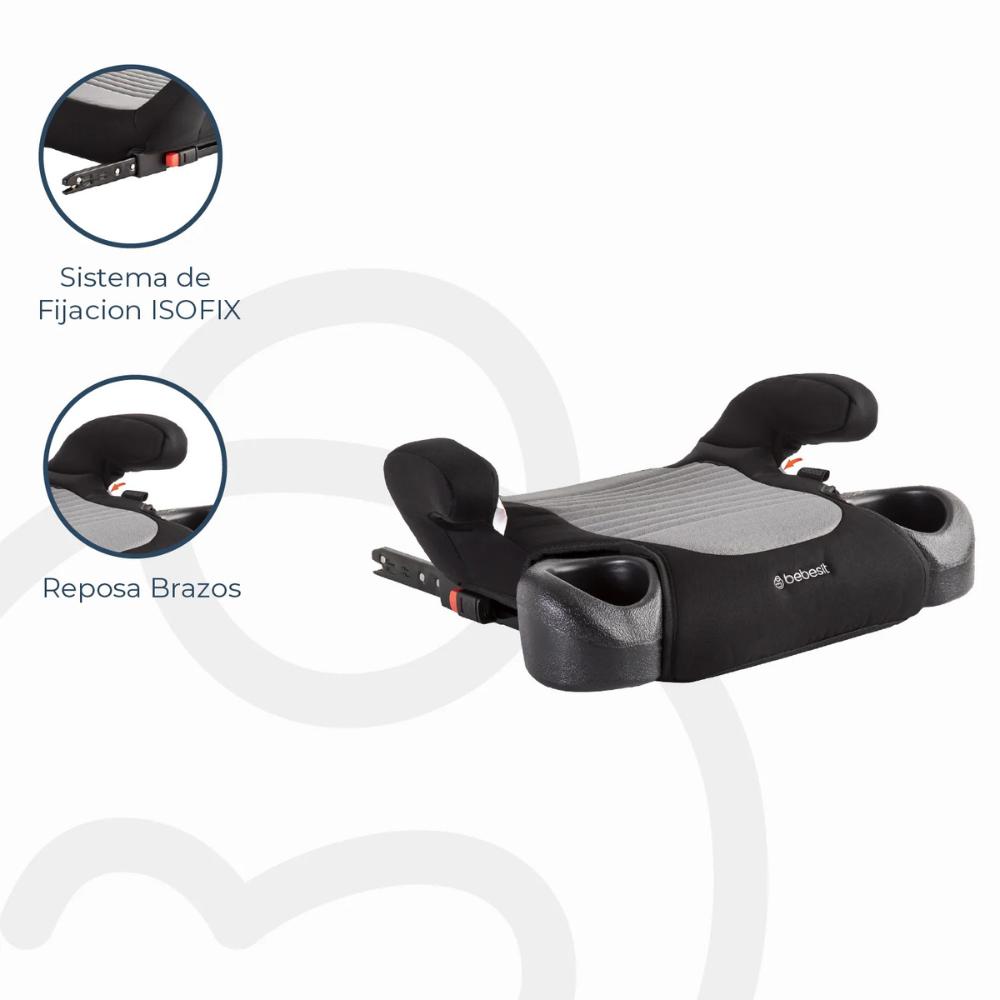 Alzador Isofix - Gris | Bebesit