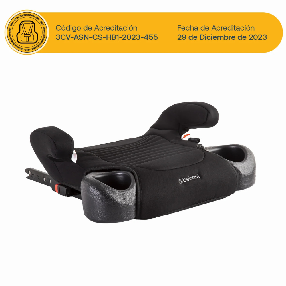 Alzador Isofix - Negro | Bebesit