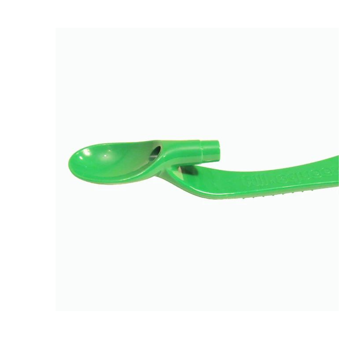 Ergonomic Scoop for Fill n Squeeze Bags