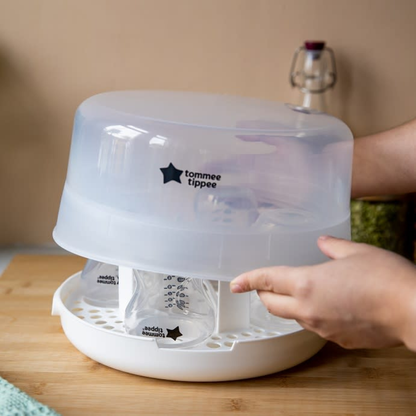 Esterilizador a Vapor de Microondas - Blanco | Tommee Tippee