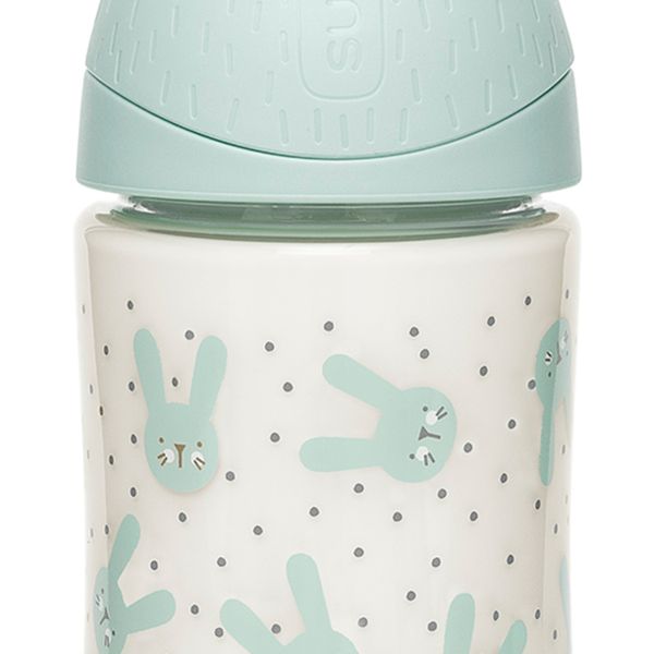 Baby bottle 270ml - Green Rabbit