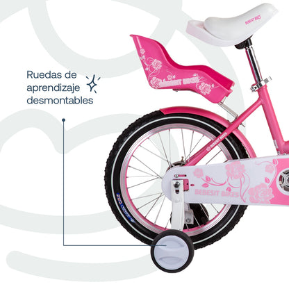 Bicicleta Infantil Queen - Rosada | Bebesit